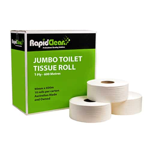 RapidClean Jumbo Toilet Tissue Roll 1 Ply - 2 Ply - Image 3