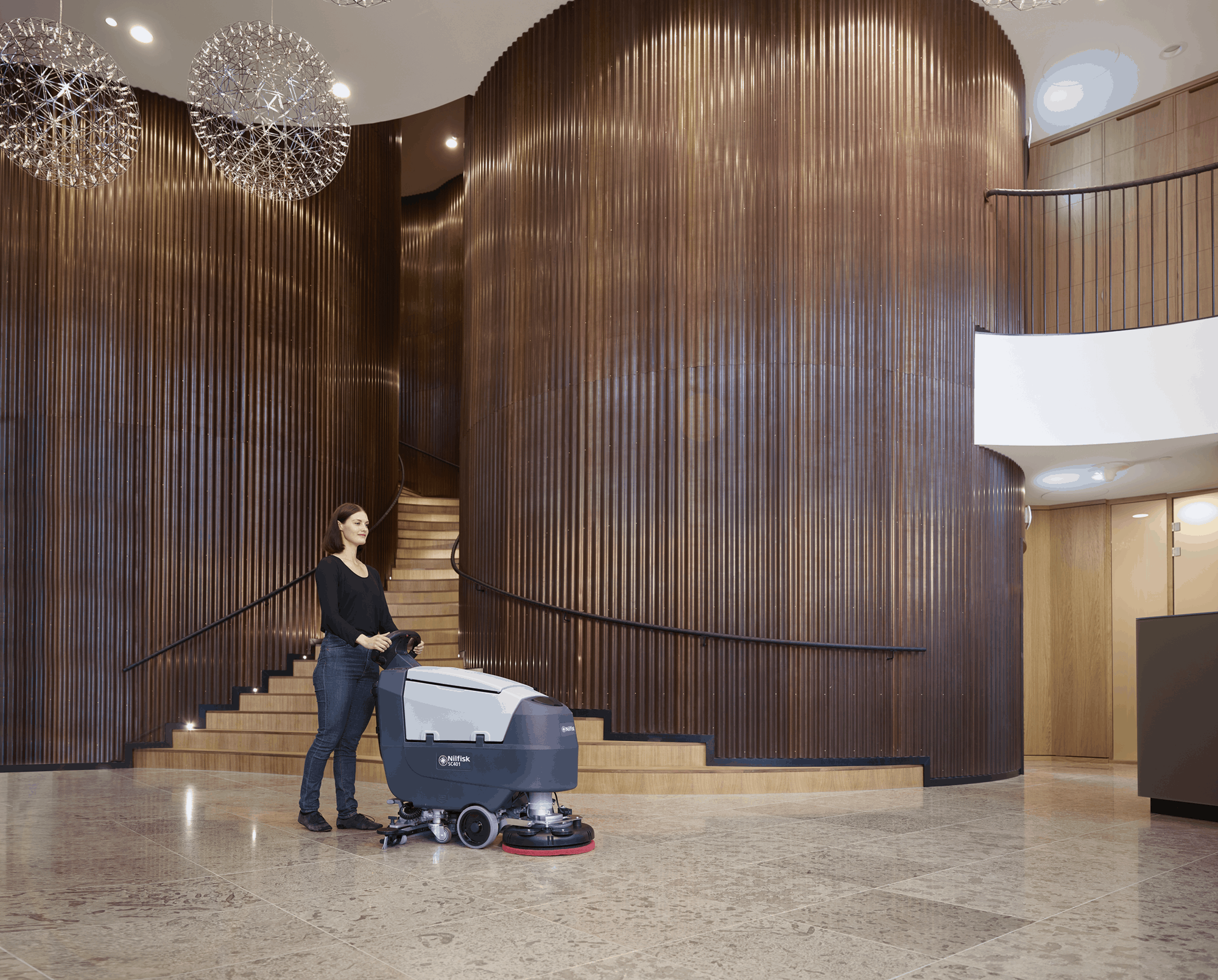 Nilfisk SC401 Battery Walk Behind Scrubber - Image 5