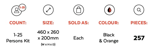 MEDIQ 5 INCIDENT READY FIRST AID KIT - Image 3