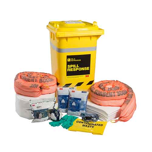 3M Oil & Petroleum Sorbent Spill Kit 190L