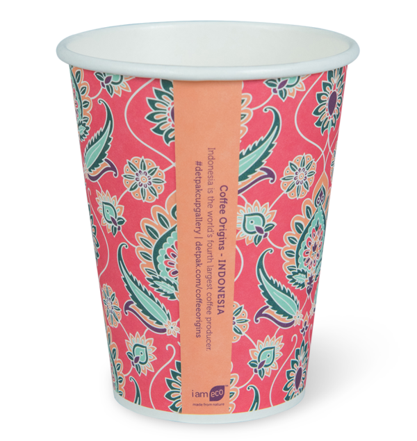 Detpak I Am Eco Coffee Origins Single Wall Hot Cups - Image 8