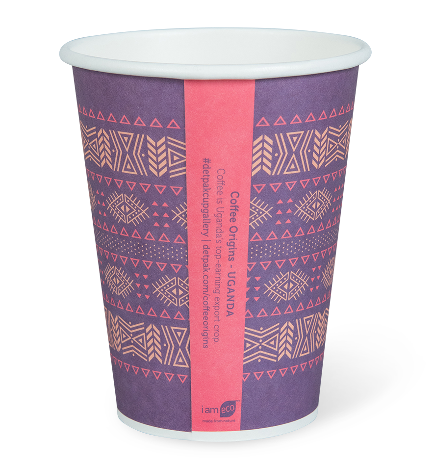Detpak I Am Eco Coffee Origins Single Wall Hot Cups - Image 7