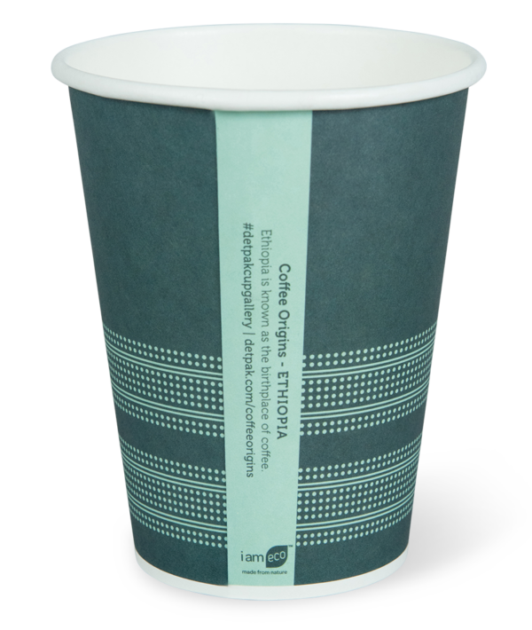 Detpak I Am Eco Coffee Origins Single Wall Hot Cups - Image 6