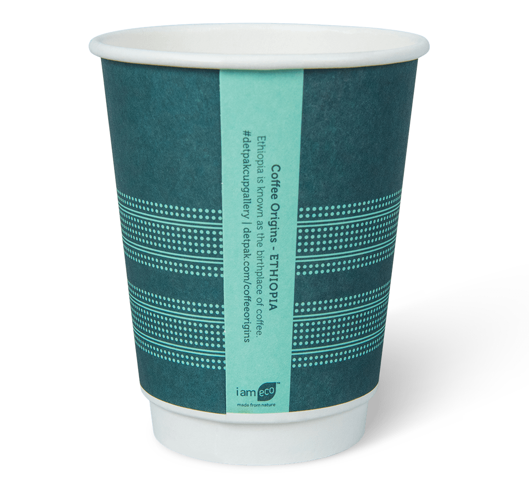 Detpak I Am Eco Coffee Origins Double Wall Hot Cups - Image 6