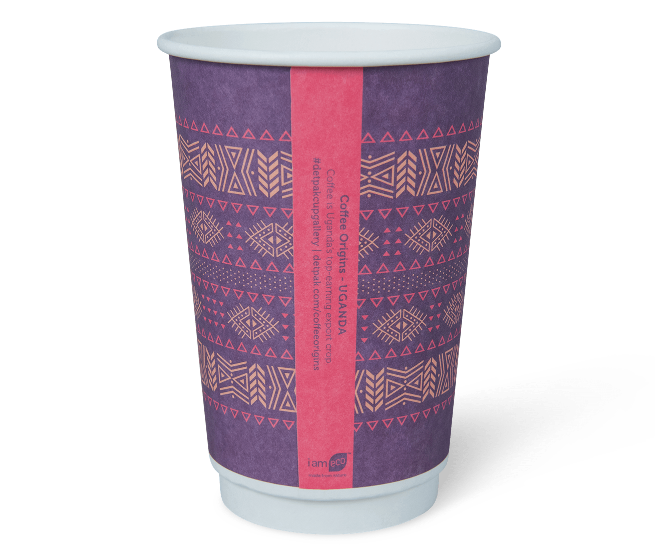 Detpak I Am Eco Coffee Origins Double Wall Hot Cups - Image 7